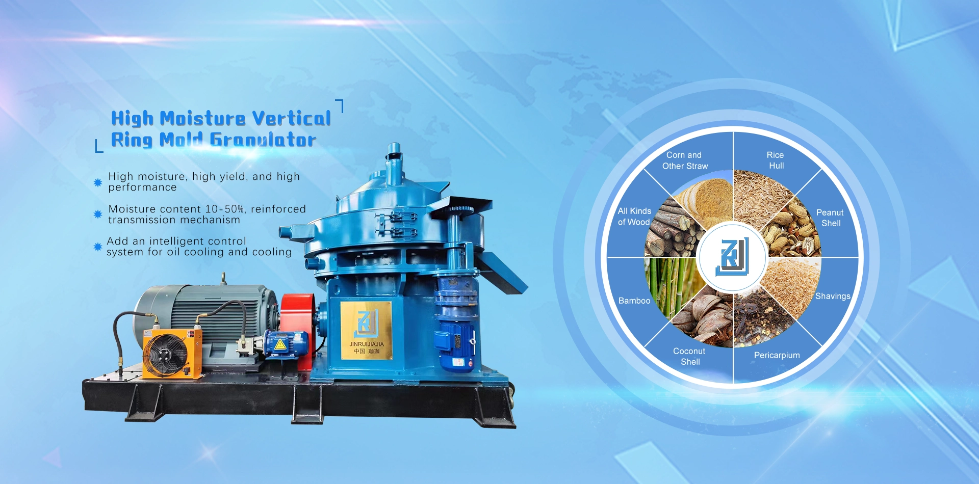 Fabricantes de máquinas de pellets de alta umidade na China